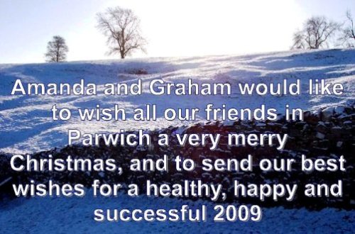 Merry Christmas from Graham & Amanda