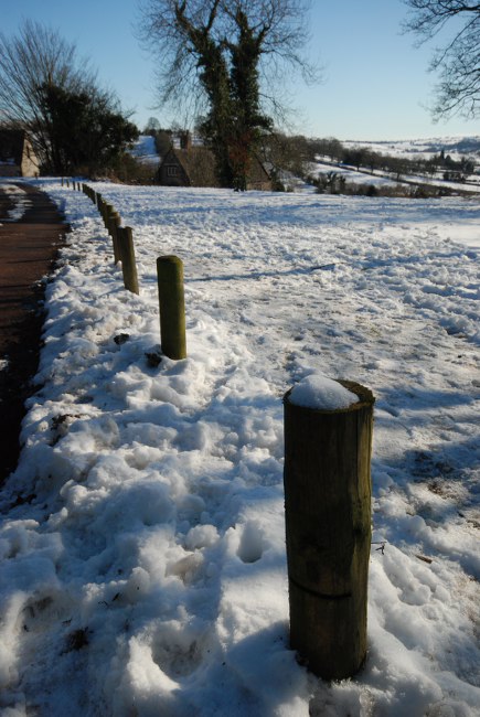 Snowy Posts