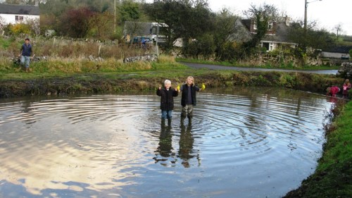 Clearing the bog area 010