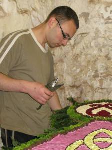 tissington well dressing day 3 006