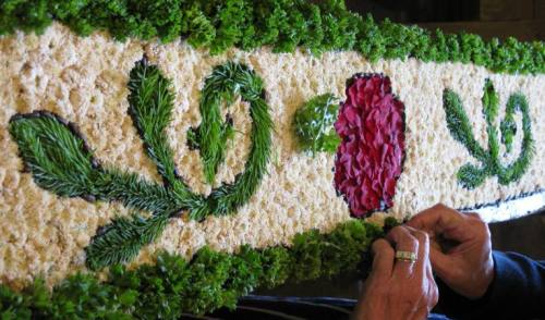 tissington well dressing day 3 010