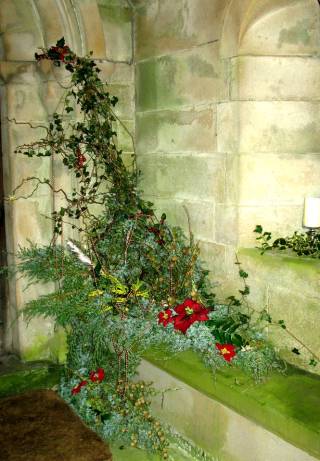 Church Christmas Flowers 011