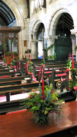 Church Christmas Flowers 013