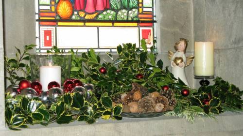 Church Christmas Flowers 019