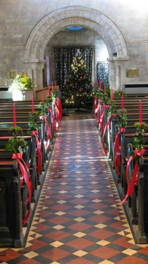 Church Christmas Flowers 031