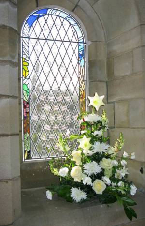 Church Christmas Flowers 051