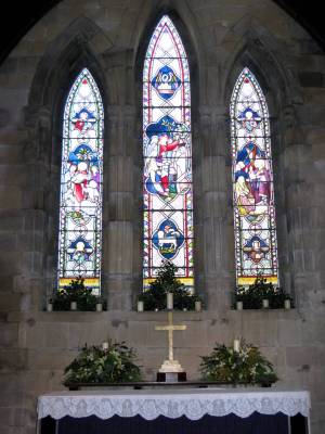 Church Christmas Flowers 053