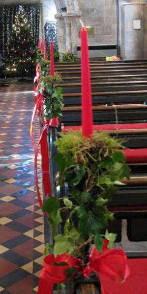 Church Christmas Flowers 055