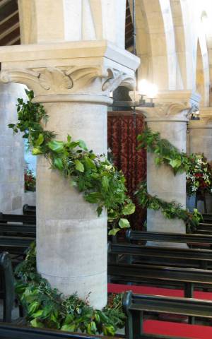 Church Christmas Flowers 096