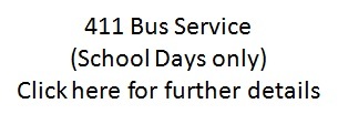 411 bus service poster