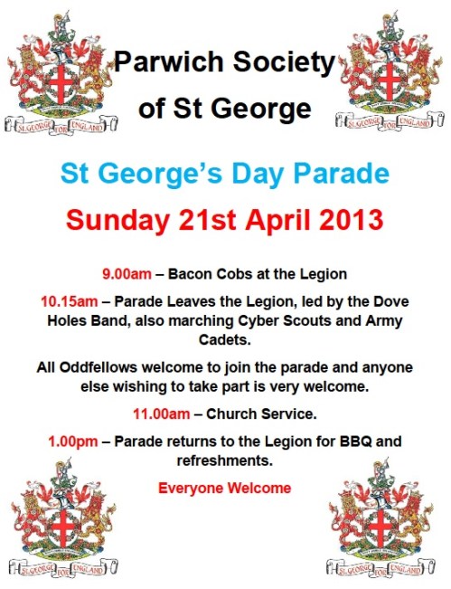 St george's day 2013