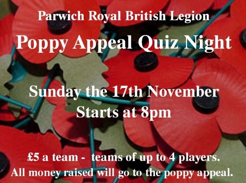 Poppy appeal quiz 17Nov13