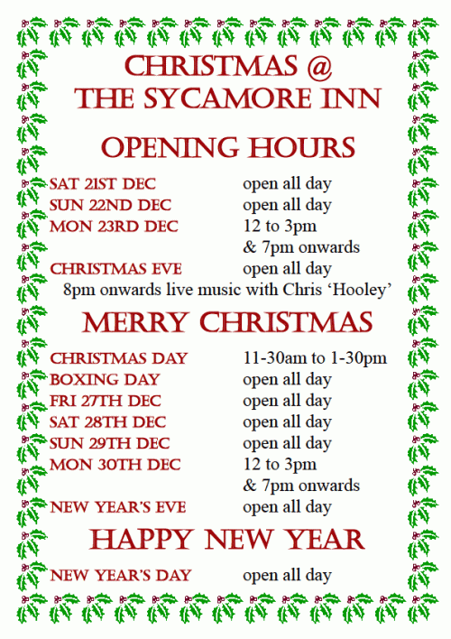 Opening Hours
