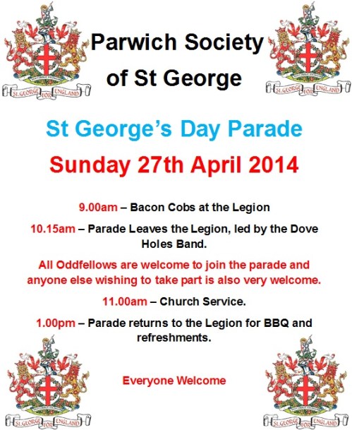 St george's day 2014