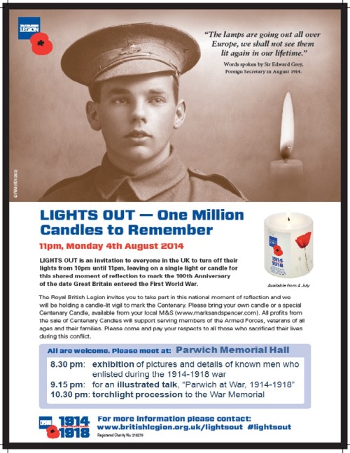 lights out parwich poster