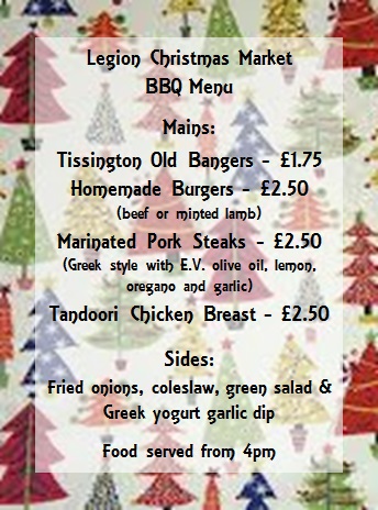 xmas BBQ menu 2014 2