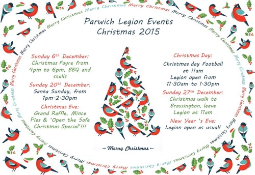 Xmas events 2015