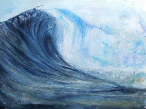 Wave - by Gillian Radcliffe