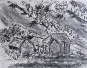 The Pigsties - by Ruby Hickmott