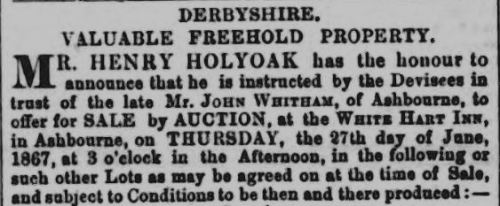 1867 31 May DA&amp;J sale Blanche Meadow