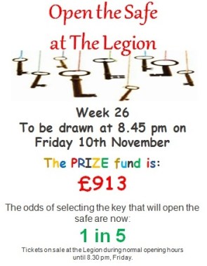 Open the safe Week 26 10nov17