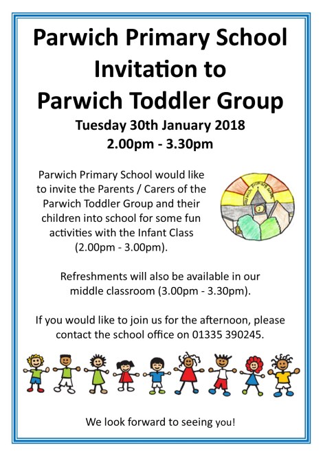 Todler Group Invite to School 2018