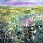 Derbyshire meadows, Oil