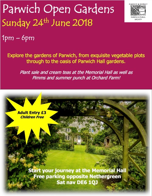 PARWICH OPEN GARDENS_POSTER