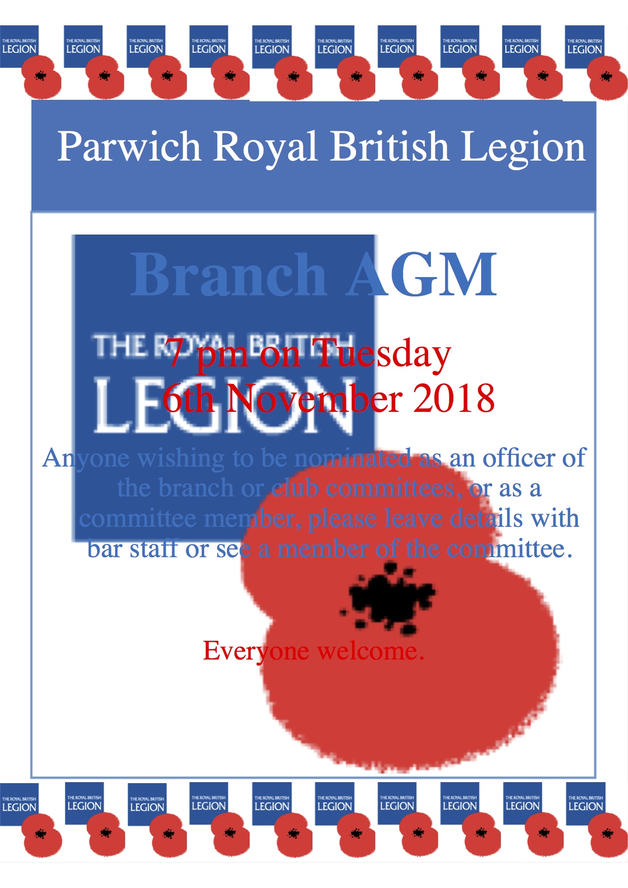 AGM Branch poster