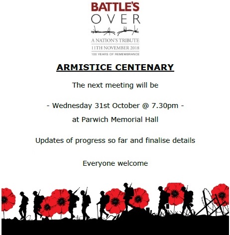 armistice mtg 31stOct 2