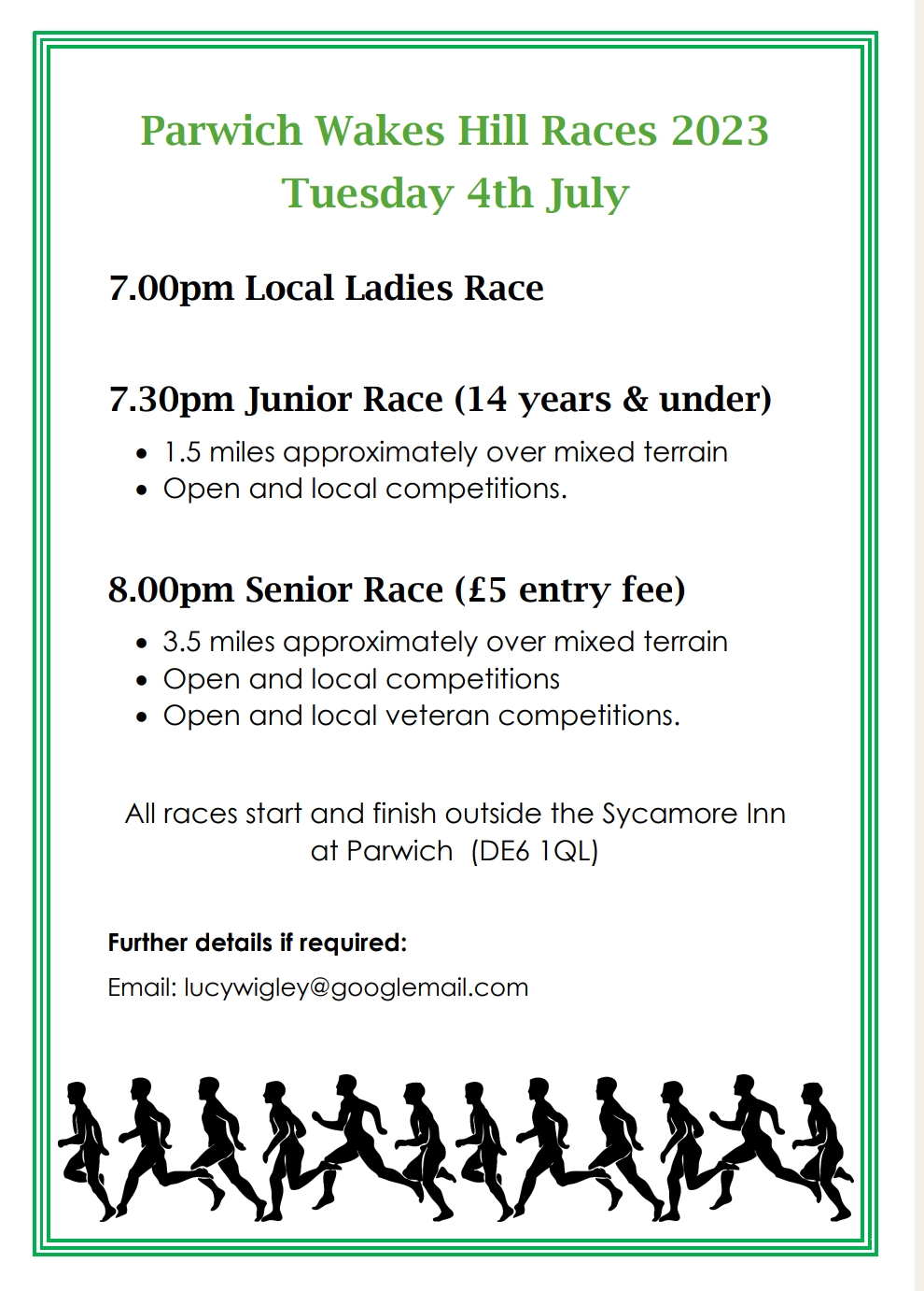 Parwich Hill Race | PARWICH.ORG