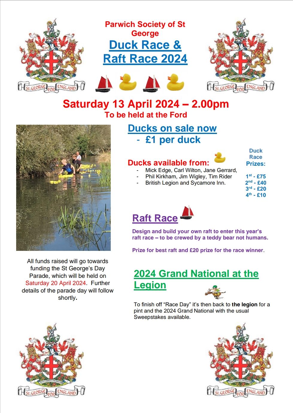 Parwich Duck Race and Raft Race | PARWICH.ORG